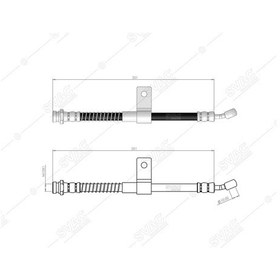Resim SVAC 800156 Ön Fren Hortumu Atos 98-02 