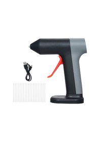 Resim 20 Veya 30 Adet Yapıştırma Çubuğu İle Usb Şarjlı Sıcak Yapıştırıcı Makinesi 