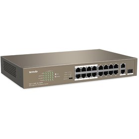 Resim TENDA TEF1118P-16-150W 16PORT 10/100 YÖNETİLEMEZ POE SWITCH TENDA TEF1118P-16-150W 16PORT 10/100 YÖNETİLEMEZ POE SWITCH