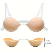 Resim 5cm Kalınlaştırılmış Göğüs Yaması İç Çamaşırı ve Aksesuarları Kalınlaştırılmış Kupa Yaması Sütyen, Görünmez Askısız Push-up Meme Kapağı, Kaymaz Göğüs Büyütme Kremi, Geliştirilmiş Göğüs Bölmesi, Küçük Göğüs Dikişsiz İç Çamaşırı Görünmez Sütyen Toplama Kalınlaştırılmış Push-up Kumaş Silikon Göğüs Toplama İç Çamaşırı Yuvarlak Meme Yaması Silikon Göğüs Hafif Lateks Yapay Göğüs 
