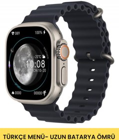 Resim SONREİR Watch 8 Ultra 49mm Amoled Ekran Hw9 Pro Serisi Akıllı Saat Iphone Huawei Samsung Xiaomi Uyumlu 