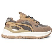 Resim Deery Kadın Hakiki Süet Vizon Renk Sneaker Ayakkabı 