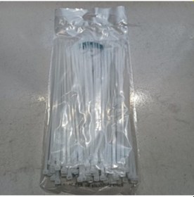 Resim Plastik Cırt Kelepçe Kablo Bağı 3,6 X 370 Mm 100 Adet Beyaz 