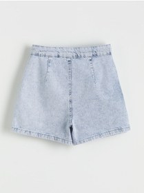 Resim LC Waikiki LCW Kids Taşlı Kız Çocuk Jean Şort Etek 
