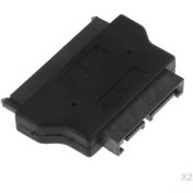 Resim Beloving 2x 2.5 3.5 '' 22 Pin Dişi 13 Pinli Erkek Adaptör Dönüştürücü (Yurt Dışından) 