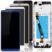 Resim Qudex Honor 7X (Bnd-L21) Ile Uyumlu Lcd Ekran Dokunmatik Çıtalı 