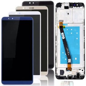 Resim Qudex Honor 7X (Bnd-L21) Ile Uyumlu Lcd Ekran Dokunmatik Çıtalı 