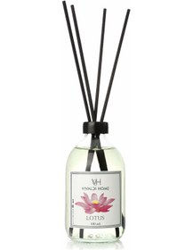 Resim Vivaldi Home Lotus Çiçeği Çubuklu Oda Kokusu Esansiyel Uçucu Yağ 100 ML 