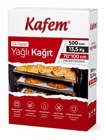 Resim Yağlı Pişirme Kağıdı 70x100 Cm 13,5 Kg. 500 Yaprak 1 Adet 