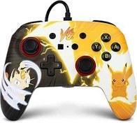 Resim PowerA Nintendo Switch için PowerA geliştirilmiş kablolu kumanda – Pokémon: Pikachu vs. Meowth 