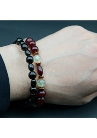 Resim Oltu Taşı Kadın Bileklik Sb00054 Siyah 