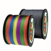 Resim GHOTDA 16 iplik örgülü PE olta ipi, 300M/328.08yds ana ip, Süper Güçlü 11.34KG-90.72KG, Aşınmaya Dayanıklı, Isırma Karşıtı, Deniz Balıkçılığı için 