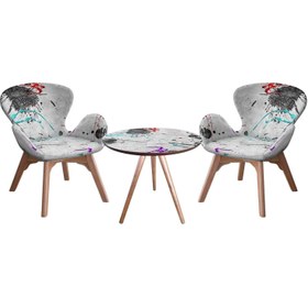 Resim Melyon Fiskos Set | Çay Seti | Rehome - Bej 