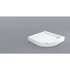 Resim Shower 85*85 Oval Duş Teknesi (Panelli) 