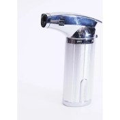 Resim Parmida Tek Torch Gümüş Puro Çakmağı 