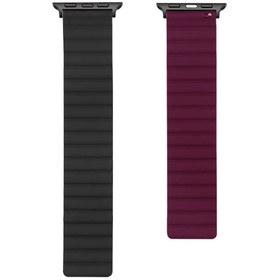 Resim Apple Watch 10 42mm - 38\u002F40\u002F41mm Kordon Renkli Strap Deri Loop Kordon 2\u002F3\u002F4\u002F5\u002F6\u002Fse\u002F7\u002F8\u002F9 