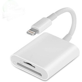 Resim Winex 2in1 Lightning To SD TF Kart Okuyucu Dönüştürücü Adaptör 