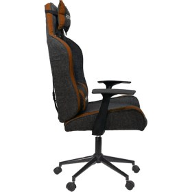 Resim Rebelx Oyuncu Koltuğu Lion Krom Ayak Turuncu Renk 