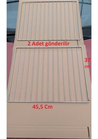Resim Alpina Ankastre Fırın Izgarası 45,5 Cm X 37 Cm 2 Adet 