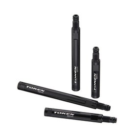 Resim Token Valve Extender Presta Sibop Uzatma Aparatı 100 mm 1 Çift Siyah 