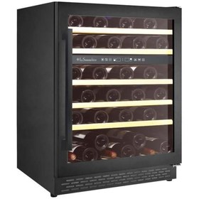 Resim LA SOMMELIERE Ankastre Şarap Dolabı, 2 Zon, 51 Şişe Kapasiteli LSBU51DB2 
