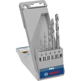 Resim Professional Accessories Matkap ve Kırıcı Delici Uçları, Ahşap Matkap, Gri, 5 Adet 