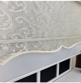 Resim Storburada Çift Mekanizmalı Bej Tül Ekru Stor Perde Stb-133 Bej 