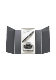 Resim Pelikan Classic M205 Moonstone F Uç Dolma Kalem + Edelstein Moons Antrasit 