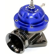 Resim Chuangyinshop Blue Ev Tipi Evakuasyon Valfi Turbo Şarj Basınç Rölesi Valf Kit Universal Alüminyum Regülatör 