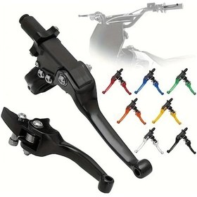 Resim Pazly Ustpo 7/8 22mm Kırmızı Pit Bisiklet Fren-debriyaj Kol Seti 50cc-150cc Atv 