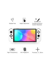 Resim Nintendo Switch Oled Ekran Koruyucu Temperli Cam Filmi 