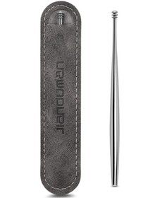 Resim Mufunye Kulak Temizleme Çubuğu, Kulak Kiri Temizleme Ve Kulak Kanalı Masajı, Yüksek Parlaklıkta Üçlü Spiral, 1 Adet 