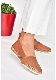 Resim Fox Shoes P555002503 Taba Hakiki Deri Günlük Kadın Ayakkabı Taba-hakiki Deri Taba 