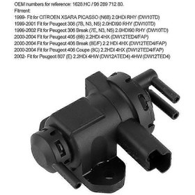 Resim Peugeot 2.2 Hdi Basınç Konvertör Valfi Oem 1628.hc 