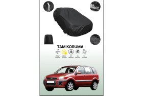 Resim Dokaca Siyah Ford Fusion Uyumlu Araba Brandası, Koruyucu Örtü, Oto Branda 