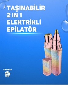 Resim Kaş Ve Yüz Epilation Aleti Kolay Kullanımlı, Portatif Shaver Usb Şarjlı 