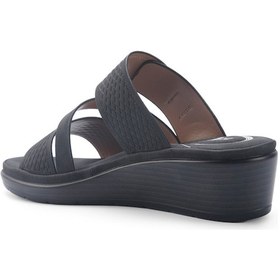 Resim 105511.z5fx Siyah Kadın Dolgu Topuk Terlik 000000000101985290 Çok Renkli 