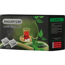 Resim Halley Çay Demlik Süzen Siyah Poşet Çay 1 KG 
