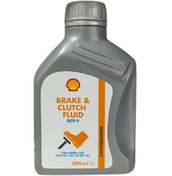Resim Shell Brake Clutch Fluıd Dot- 4 Fren Hidroliği 500 Ml 