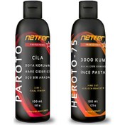 Resim Netfer 2'li İnce Pasta Cila Set - 2x100 Ml 