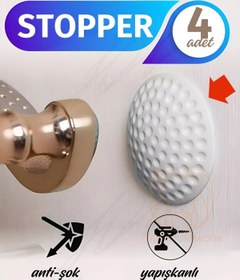 Resim Transformacion Kapı Stopperi Golf Topu Model Kapı Çarpma Önleyici 4 Adet 721172 
