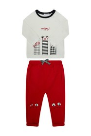 Resim MAYORAL ERKEK BEBEK UZUN KOL SWEATSHIRT PANTOLON 2 Lİ SET 