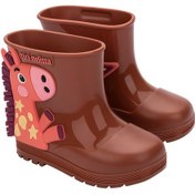 Resim Mini Melissa Welly Wonderland Kız Çocuk Yağmur Çizmesi Brown 