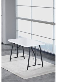 Resim Mygusi Melody Bahçe Masaları Beyaz 