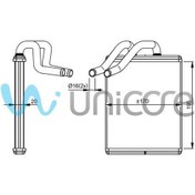 Resim 97227-3E000 Kalorifer Rad Kıa Sorento 02-06 195X17 