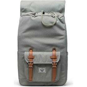Resim Herschel Little America Mid Backpack Sırt Çantası 11391 Seagrass/white Stitch 