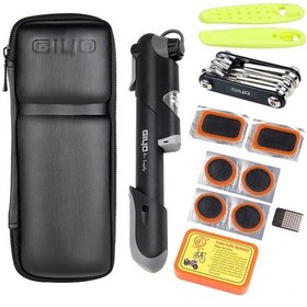 Resim Samdoo Bisiklet Onarım Aleti Seti Küçük Boy, Çimento Yok - Hava Pompa Ve Çok İşlevli Araçlar İle Dışarıda Acil Durumlar Çok Renkli 