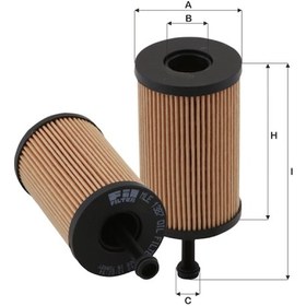Resim Fil Filtre MLE 1387 Peugeot Citroen 1109 AN R6 R7 Yağ Filtresi 
