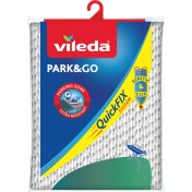 Resim Vileda Viva Park&Go Universal Ütü Masası Kılıfı Metalize Park Alanlı Pamuk Köpüklü 120-130x38-45 cm 