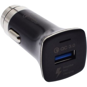 Resim 2go Araba çakmaklik şarj aleti hızlı şarj USB 12V/24V Quick Charge 3.0 3000mA 